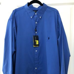 Men’s Ralph Lauren polo. Long sleeve button down